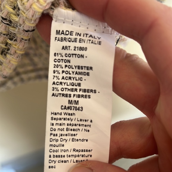 Plaid Knit Mini Skirt - Picture 4 of 6